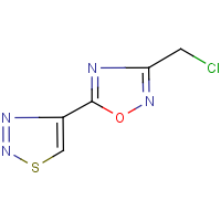 CAS:253586-59-3 | OR29042 | 3-(Chloromethyl)-5-(1,2,3-thiadiazol-4-yl)-1,2,4-oxadiazole