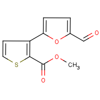 CAS: 255828-29-6 | OR29103 | Methyl 3-(5-formyl-2-furyl)thiophene-2-carboxylate