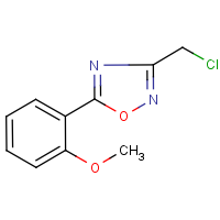 CAS:175205-61-5 | OR29122 | 3-(Chloromethyl)-5-(2-methoxyphenyl)-1,2,4-oxadiazole