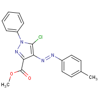 CAS: 255866-83-2 | OR29136 | methyl 5-chloro-4-[2-(4-methylphenyl)diaz-1-enyl]-1-phenyl-1H-pyrazole-3-carboxylate