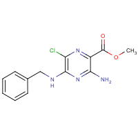 CAS:1154-82-1 | OR29156 | Methyl 3-amino-5-(benzylamino)-6-chloropyrazine-2-carboxylate