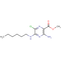 CAS: 1472-27-1 | OR29157 | Methyl 3-amino-6-chloro-5-(hexylamino)pyrazine-2-carboxylate