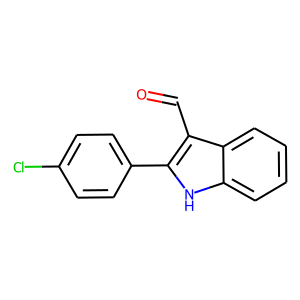 CAS:1217-83-0 | OR29171 | 2-(4-chlorophenyl)-1H-indole-3-carboxaldehyde