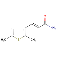 CAS: 257946-39-7 | OR29258 | 3-(2,5-dimethyl-3-thienyl)acrylamide