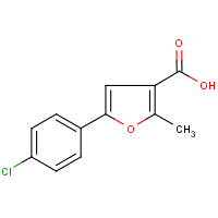 CAS: 111787-89-4 | OR29471 | 5-(4-chlorophenyl)-2-methyl-3-furoic acid