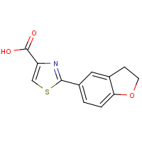 CAS:368869-97-0 | OR29479 | 2-(2,3-Dihydrobenzo[b]furan-5-yl)-1,3-thiazole-4-carboxylic acid