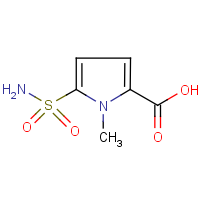 CAS:306936-62-9 | OR29531 | 1-Methyl-5-sulphamoyl-1H-pyrrole-2-carboxylic acid