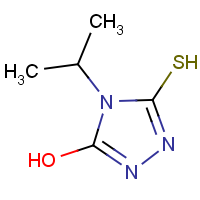 CAS:53065-47-7 | OR29581 | 5-Hydroxy-4-isopropyl-3-sulphanyl-4H-1,2,4-triazole
