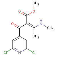 CAS: 82140-55-4 | OR29586 | Methyl 2-[(2,6-dichloro-4-pyridyl)carbonyl]-3-(methylamino)but-2-enoate