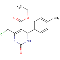 CAS: 263157-07-9 | OR29640 | ethyl 6-(chloromethyl)-4-(4-methylphenyl)-2-oxo-1,2,3,4-tetrahydropyrimidine-5-carboxylate