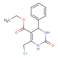 CAS: 263157-08-0 | OR29641 | Ethyl 6-(chloromethyl)-2-oxo-4-phenyl-1,2,3,4-tetrahydropyrimidine-5-carboxylate