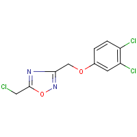 CAS:263386-10-3 | OR29667 | 5-(chloromethyl)-3-[(3,4-dichlorophenoxy)methyl]-1,2,4-oxadiazole