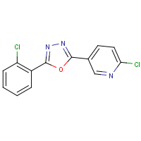CAS:263563-40-2 | OR29687 | 2-(2-chlorophenyl)-5-(6-chloro-3-pyridyl)-1,3,4-oxadiazole