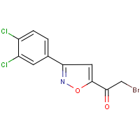 CAS: 175277-38-0 | OR29751 | 2-bromo-1-[3-(3,4-dichlorophenyl)isoxazol-5-yl]ethan-1-one