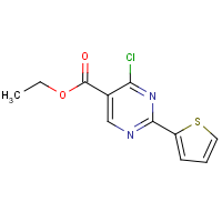 CAS: 188937-40-8 | OR29803 | Ethyl 4-chloro-2-(thien-2-yl)pyrimidine-5-carboxylate