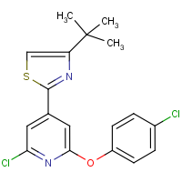 CAS: 266361-94-8 | OR29864 | 4-(tert-butyl)-2-[2-chloro-6-(4-chlorophenoxy)-4-pyridyl]-1,3-thiazole