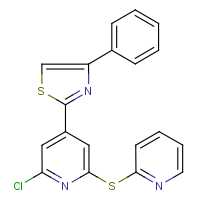 CAS:266361-95-9 | OR29865 | 2-[2-chloro-6-(2-pyridylthio)-4-pyridyl]-4-phenyl-1,3-thiazole