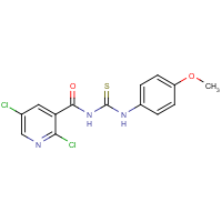 CAS: 680216-91-5 | OR29940 | N-[(2,5-dichloro-3-pyridyl)carbonyl]-N'-(4-methoxyphenyl)thiourea