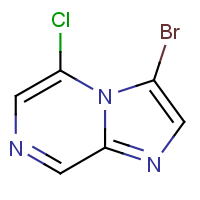 CAS: 1243389-43-6 | OR300023 | 3-Bromo-5-chloroimidazo[1,2-a]pyrazine
