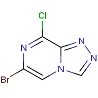 CAS: 1334135-75-9 | OR300030 | 6-Bromo-8-chloro-[1,2,4]triazolo[4,3-a]pyrazine