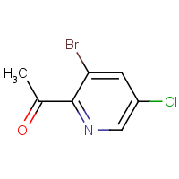 CAS: 1256823-11-6 | OR300156 | 1-(3-Bromo-5-chloropyridin-2-yl)ethanone