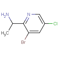 CAS: 1270517-77-5 | OR300157 | 1-(3-Bromo-5-chloropyridin-2-yl)ethanamine