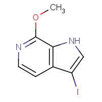 CAS: 1190316-96-1 | OR300187 | 3-Iodo-7-methoxy-1H-pyrrolo[2,3-c]pyridine