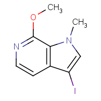 CAS: 1627713-57-8 | OR300188 | 3-Iodo-7-methoxy-1-methyl-1H-pyrrolo[2,3-c]pyridine