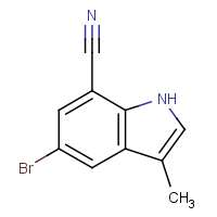 CAS: 1221448-64-1 | OR300196 | 5-Bromo-3-methyl-1H-indole-7-carbonitrile