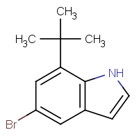 CAS: 1219832-07-1 | OR300201 | 7-tert-Butyl-5-bromo-1H-indole
