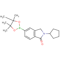 CAS: | OR300222 | 2-Cyclopentyl-5-(4,4,5,5-tetramethyl-1,3,2-dioxaborolan-2-yl)isoindolin-1-one