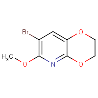 CAS: 2231674-77-2 | OR300255 | 7-Bromo-6-methoxy-2,3-dihydro-[1,4]dioxino[2,3-b]pyridine