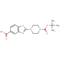 CAS:2231675-61-7 | OR300293 | 2-(4-(tert-Butoxycarbonyl)piperazin-1-yl)benzo[d]thiazole-5-carboxylic acid