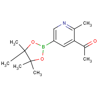 CAS:  | OR300325 | 1-(2-Methyl-5-(4,4,5,5-tetramethyl-1,3,2-dioxaborolan-2-yl)pyridin-3-yl)ethanone