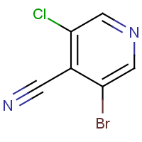 CAS: 1335052-66-8 | OR300370 | 3-Bromo-5-chloroisonicotinonitrile