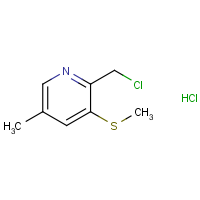 CAS: 1823869-97-1 | OR300375 | 2-(Chloromethyl)-5-methyl-3-(methylthio)pyridine hydrochloride