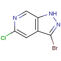 CAS: 245325-30-8 | OR300378 | 3-Bromo-5-chloro-1H-pyrazolo[3,4-c]pyridine