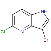 CAS:1190310-75-8 | OR300385 | 3-Bromo-5-chloro-1H-pyrrolo[3,2-b]pyridine