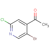 CAS: 1245915-91-6 | OR300394 | 1-(5-Bromo-2-chloropyridin-4-yl)ethan-1-one