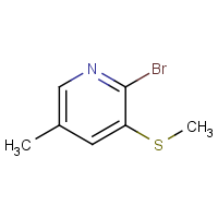 CAS:1820649-46-4 | OR300396 | 2-Bromo-5-methyl-3-(methylthio)pyridine
