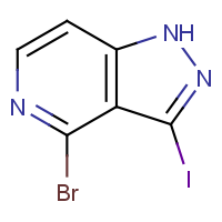 CAS:1357946-69-0 | OR300400 | 4-Bromo-3-iodo-1H-pyrazolo[4,3-c]pyridine