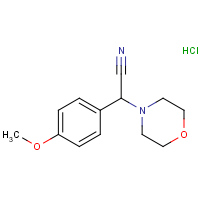 CAS: 1129307-07-8 | OR300525 | 2-(4-Methoxyphenyl)-2-(morpholin-4-yl)acetonitrile hydrochloride