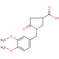 CAS: 96449-64-8 | OR300564 | 1-(3,4-Dimethoxybenzyl)pyrrolidin-5-one-3-carboxylic acid