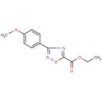 CAS: 40019-25-8 | OR300567 | Ethyl 3-(4-methoxyphenyl)-1,2,4-oxadiazole-5-carboxylate