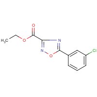 CAS: 657424-68-5 | OR300568 | Ethyl 5-(3-chlorophenyl)-1,2,4-oxadiazole-3-carboxylate
