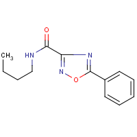 CAS:  | OR300571 | 3-N-(n-Butyl) 5-phenyl-1,2,4-oxadiazole-3-carboxamide