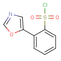CAS:1053658-65-3 | OR300574 | 2-(Oxazol-5-yl)benzenesulphonyl chloride