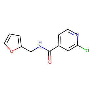 CAS: 132222-42-5 | OR30059 | 2-Chloro-N-[(fur-2-yl)methyl]isonicotinamide