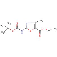 CAS:  | OR300590 | Ethyl 2-(tert-butoxycarbonylamino)-4-methyloxazole-5-carboxylate