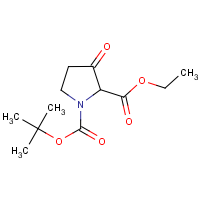 CAS: 170123-25-8 | OR300597 | 1-tert-Butyl 2-ethyl 3-oxopyrrolidine-1,2-dicarboxylate
